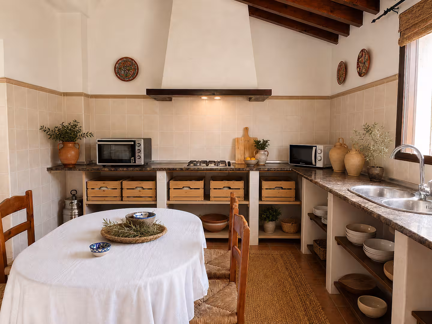 Aurora Living kitchen